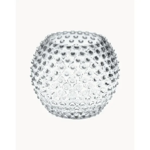 Jarron Artesanal Con Relieves Hobnail
