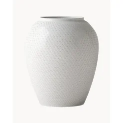 Jarron Artesanal De Porcelana Rhombe, 25 Cm