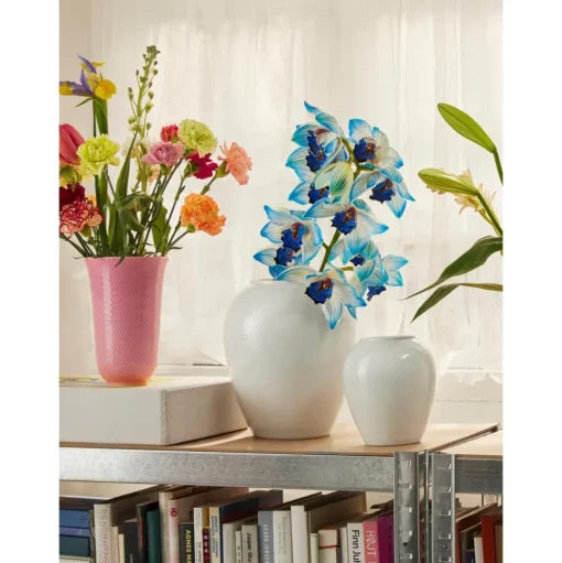 Jarron Artesanal De Porcelana Rhombe, 25 Cm