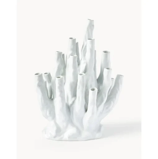Jarron De Porcelana De Diseno Coral