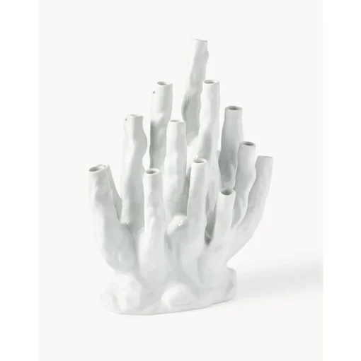 Jarron De Porcelana De Diseno Coral
