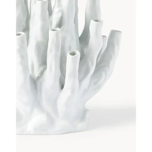 Jarron De Porcelana De Diseno Coral