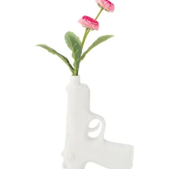 Jarron Pequeno De Porcelana De Diseno Gun