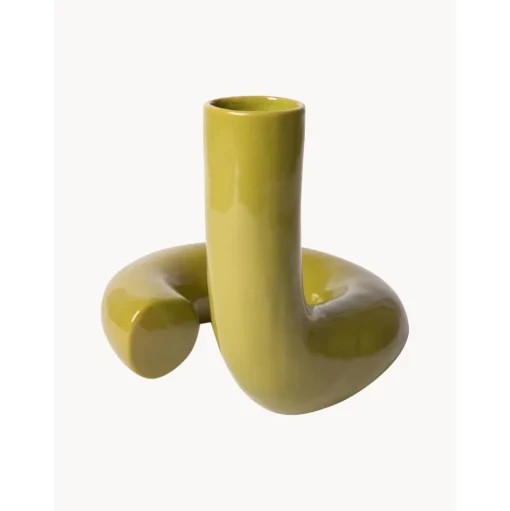 Jarron Retorcido De Gres Objects