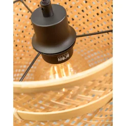 Lampara De Techo De Bambu Bhutan