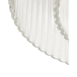 Lampara De Techo De Vidrio Con Relieves Ripple