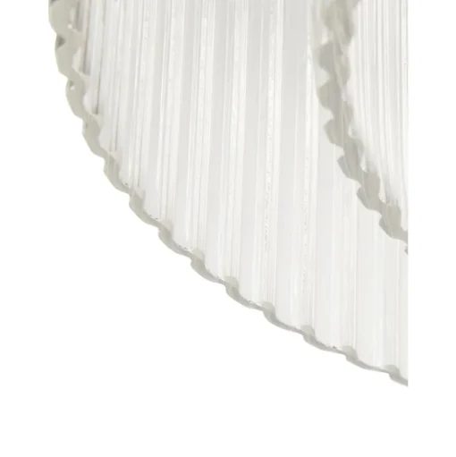 Lampara De Techo De Vidrio Con Relieves Ripple