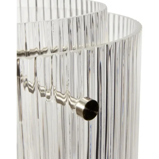 Lampara De Techo De Vidrio Con Relieves Ripple