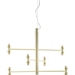 Lampara De Techo Grande De Cristal Grover
