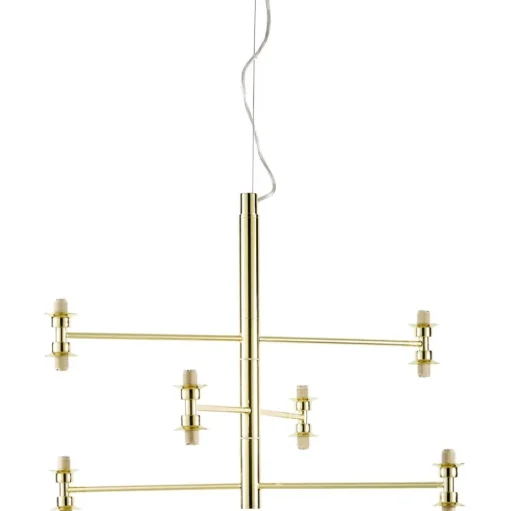 Lampara De Techo Grande De Cristal Grover