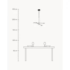 Lampara De Techo Grande Led Orientable Odeon