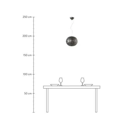 Lampara De Techo Led Con Difusor Planet