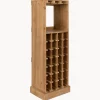 Licorera En Madera De Roble Claude, Para 28 Botellas