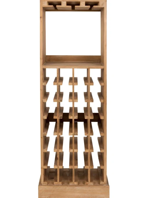 Licorera En Madera De Roble Claude, Para 28 Botellas