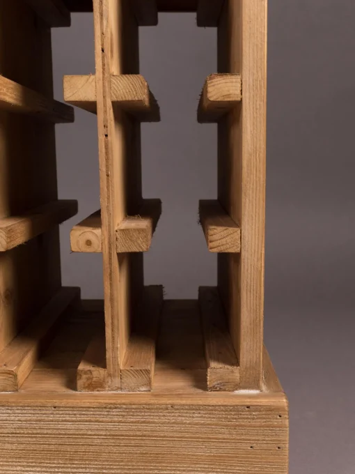 Licorera En Madera De Roble Claude, Para 28 Botellas