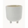 Macetero De Ceramica Ivory