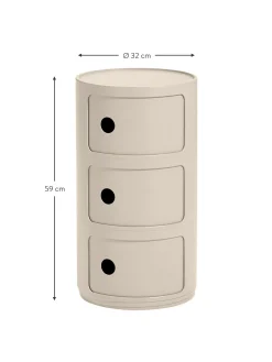 Mesa Auxiliar De Diseno Componibili, 3 Modulos