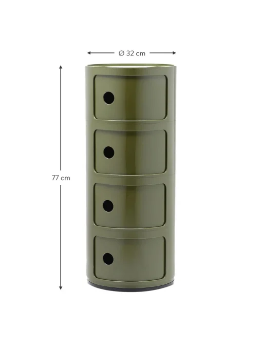 Mesa Auxiliar De Diseno Componibili, 4 Modulos