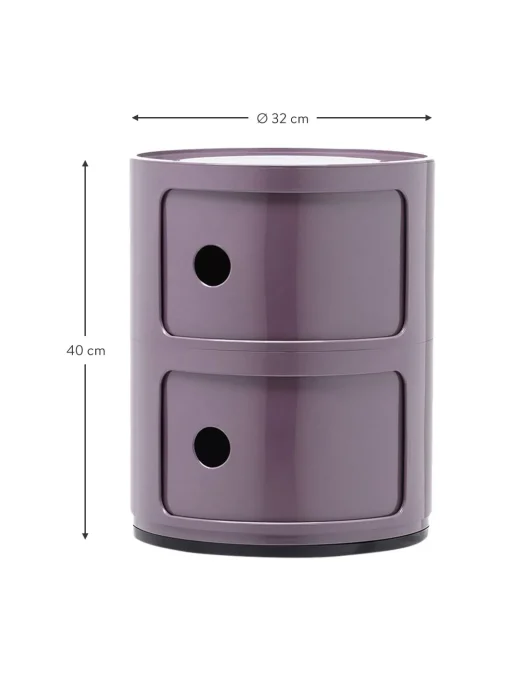 Mesa Auxiliar De Diseno Componibili, 2 Modulos