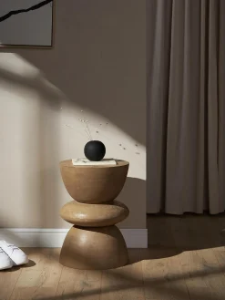 Mesa Auxiliar De Madera Benno