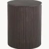 Mesa Auxiliar De Madera Nele, Con Funcion De Almacenamiento