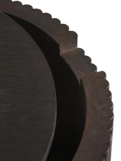 Mesa Auxiliar De Madera Nele, Con Funcion De Almacenamiento