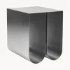 Mesa Auxiliar De Metal Curved