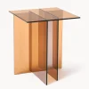 Mesa Auxiliar De Vidrio Anouk