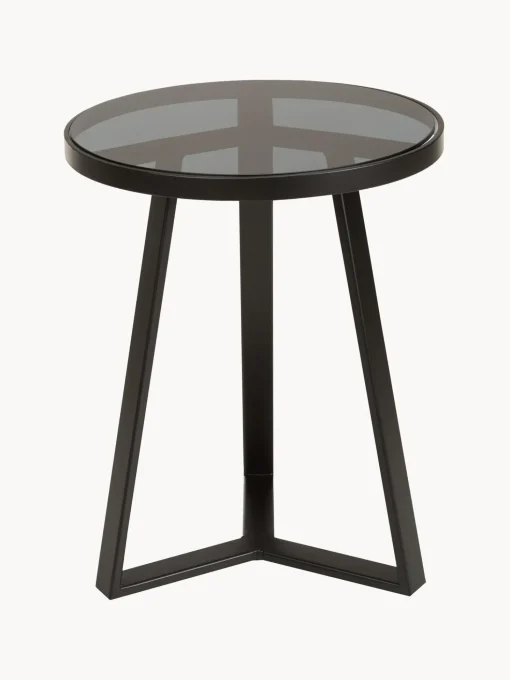 Mesa Auxiliar Fortunata, Tablero De Vidrio