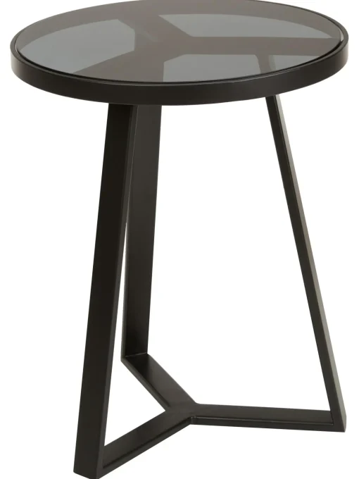 Mesa Auxiliar Fortunata, Tablero De Vidrio