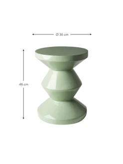 Mesa Auxiliar Redonda Zig Zag