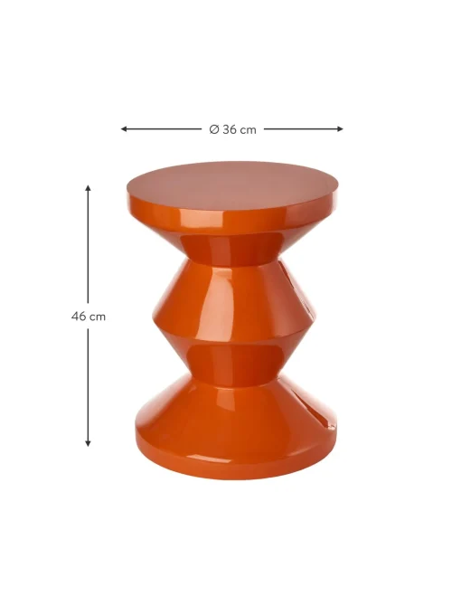 Mesa Auxiliar Redonda Zig Zag