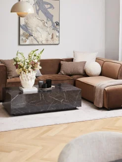Mesa De Centro En Look Marmol Lesley