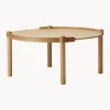 Mesa De Centro Redonda De Madera De Roble Woody