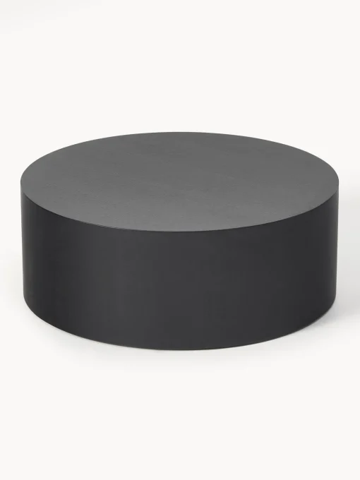 Mesa De Centro Redonda De Madera Dan