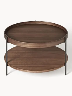 Mesa De Centro Redonda De Madera Renee