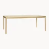 Mesa De Comedor De Madera De Roble Ground, 200 X 100 Cm