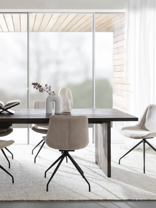 Mesa De Comedor De Madera De Roble Emmett, 240 X 95 Cm