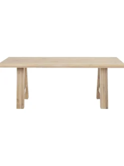 Mesa De Comedor De Madera De Roble Ashton, Tamanos Diferentes