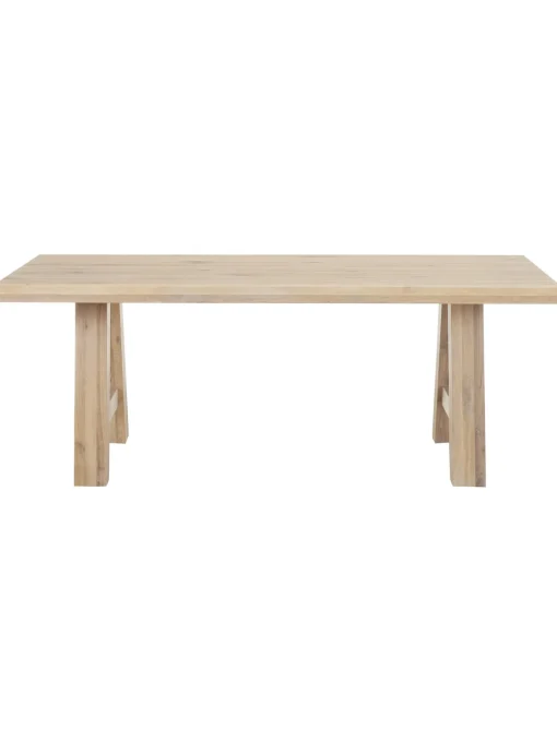 Mesa De Comedor De Madera De Roble Ashton, Tamanos Diferentes