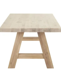 Mesa De Comedor De Madera De Roble Ashton, Tamanos Diferentes