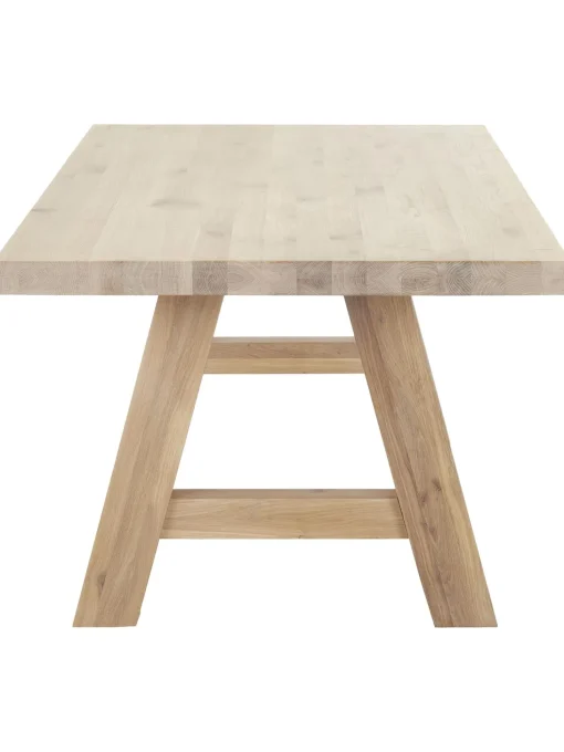 Mesa De Comedor De Madera De Roble Ashton, Tamanos Diferentes