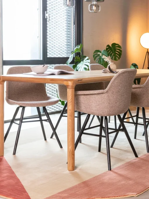 Mesa De Comedor De Madera De Fresno Storm, Tamanos Diferentes