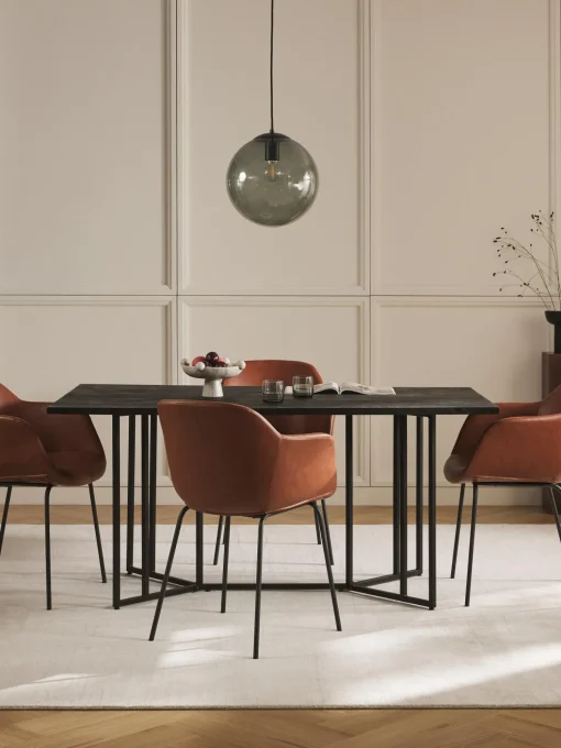 Mesa De Comedor De Madera De Mango Luca, Diferentes Tamanos