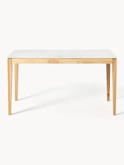 Mesa De Comedor En Look Marmol Jackson, Tamanos Diferentes