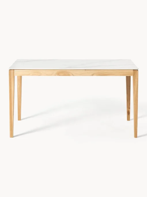 Mesa De Comedor En Look Marmol Jackson, Tamanos Diferentes