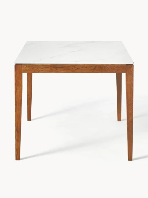 Mesa De Comedor En Look Marmol Jackson, Tamanos Diferentes