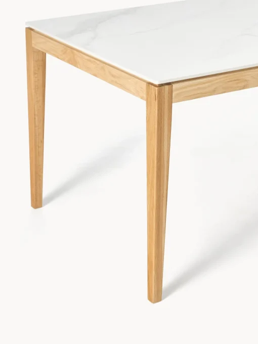 Mesa De Comedor En Look Marmol Jackson, Tamanos Diferentes