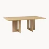 Mesa De Comedor En Madera Clara Androgyne, Tamanos Diferentes