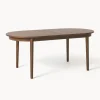 Mesa De Comedor Extensible De Madera De Roble Calary